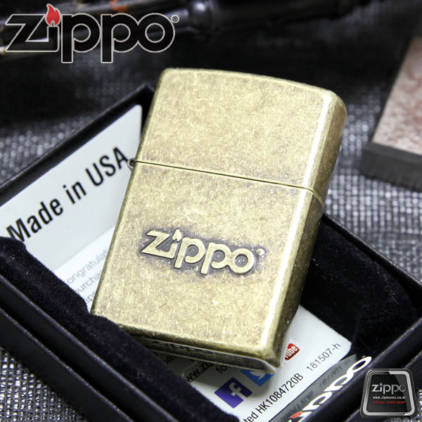 28994 Zippo Stamp Anti Brass 지포 스탬프