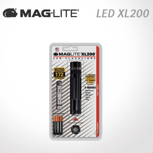 맥라이트 XL200 LED Flashlight