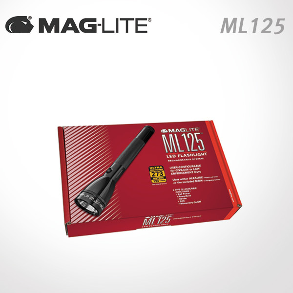 맥라이트 LED ML125 / 충전식 후레쉬