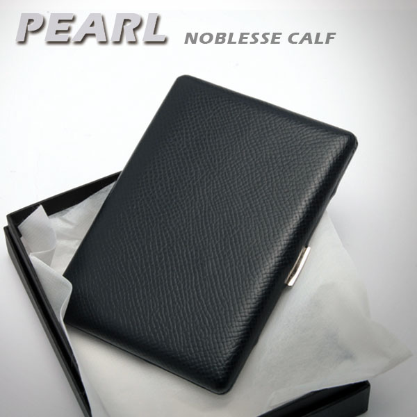 Pearl 담배케이스 Noblesse Calf 노블레스 칼프-네이비 70x100(일반9개/롱12개)