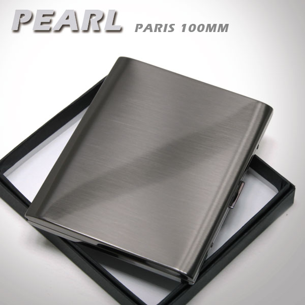 Pearl 담배케이스 PARIS Black 90x100(일반10개/롱15개)